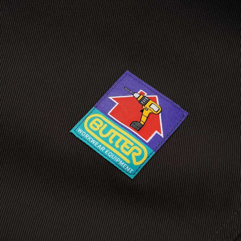 Work Jacket Washed Black Jackets