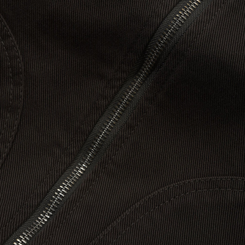Work Jacket Washed Black Jackets