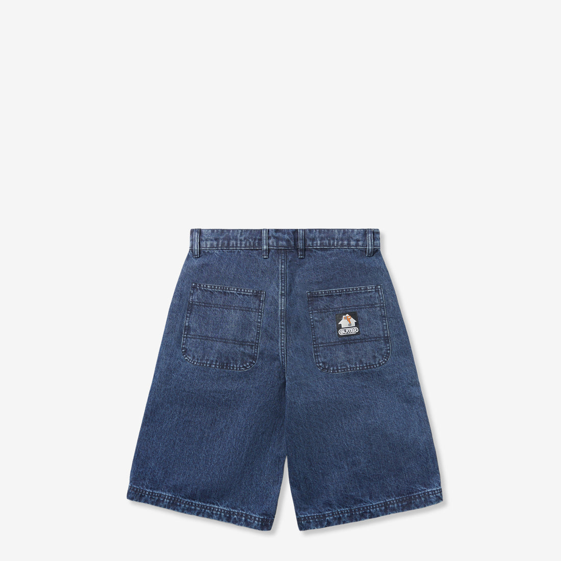 Work Shorts Worn Indigo Shorts