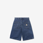 Work Shorts Worn Indigo