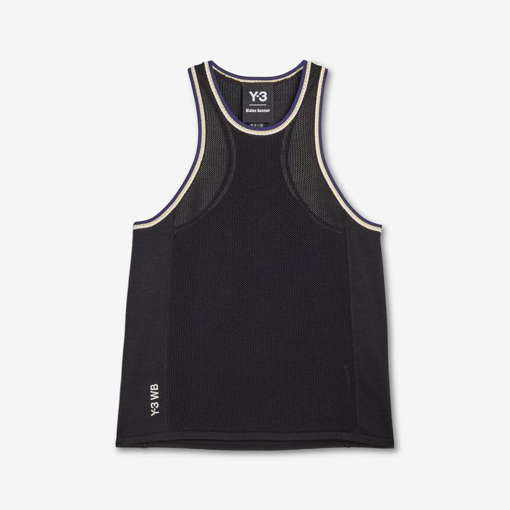 Y-3 x Wales Bonner x Women's Knit Tank Black Front
