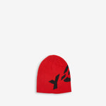 Y-3 Graphic Logo Beanie Red | Black
