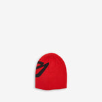 Y-3 Graphic Logo Beanie Red | Black