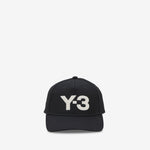 Y-3 Logo Cap Black | White