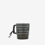 and wander Logo PP Mug Black