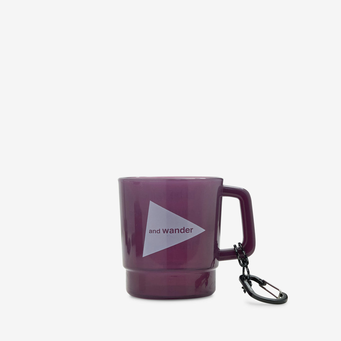 and wander Logo PP Mug Purple Lifestyle