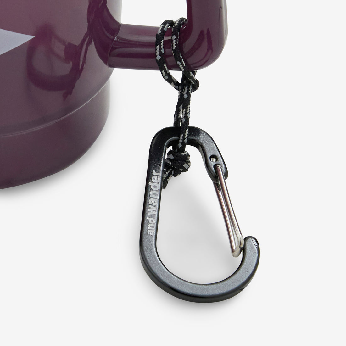 and wander Logo PP Mug Purple Lifestyle