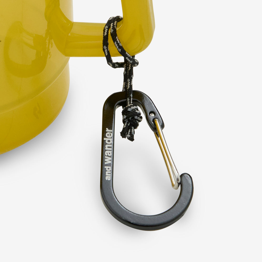 and wander Logo PP Mug Yellow Lifestyle