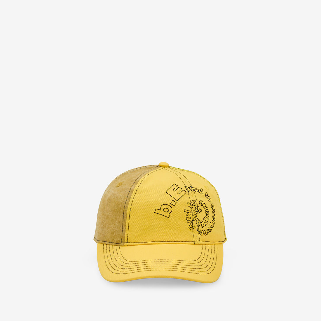 B-Turn Low Profile Hat Washed Yellow | Yellow | Black Headwear