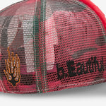 Biyu Hat Red Plush | Fire Camo