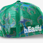 Biyu Hat Blue Flame | Green