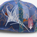 Biyu Hat White Flame | Blue