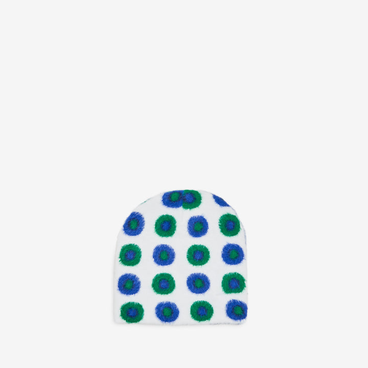 Department Mohair Beanie White | Blue