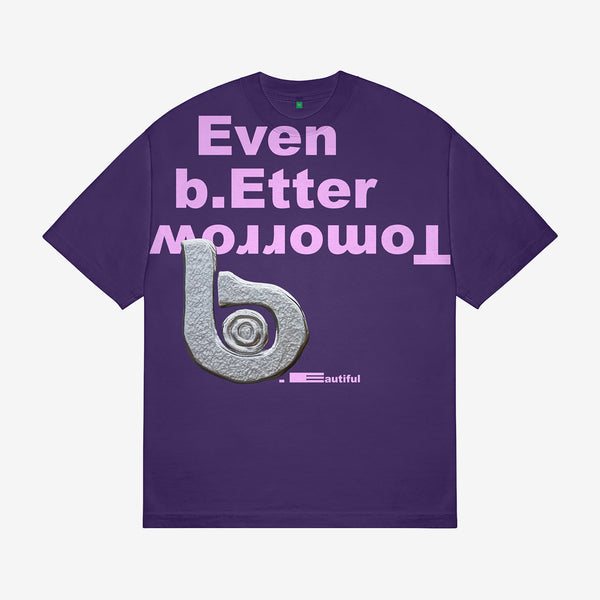 Even Better Tomorrow T-Shirt Purple Tees