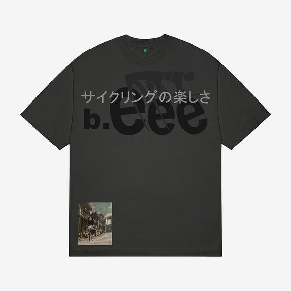 Joy of Cycling T-Shirt Vintage Black Tees