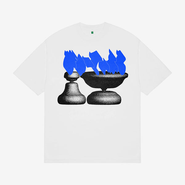 Kenichi Kuromaru Bird T-Shirt White Tees