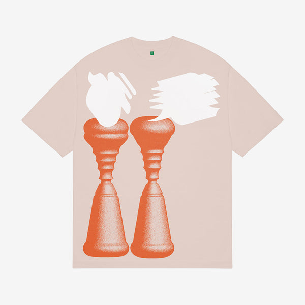Kenichi Kuromaru Ice Cream T-Shirt Light Pink Tees