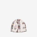 Lace Camo Beanie Green | White