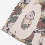 Lace Camo Beanie Green | White