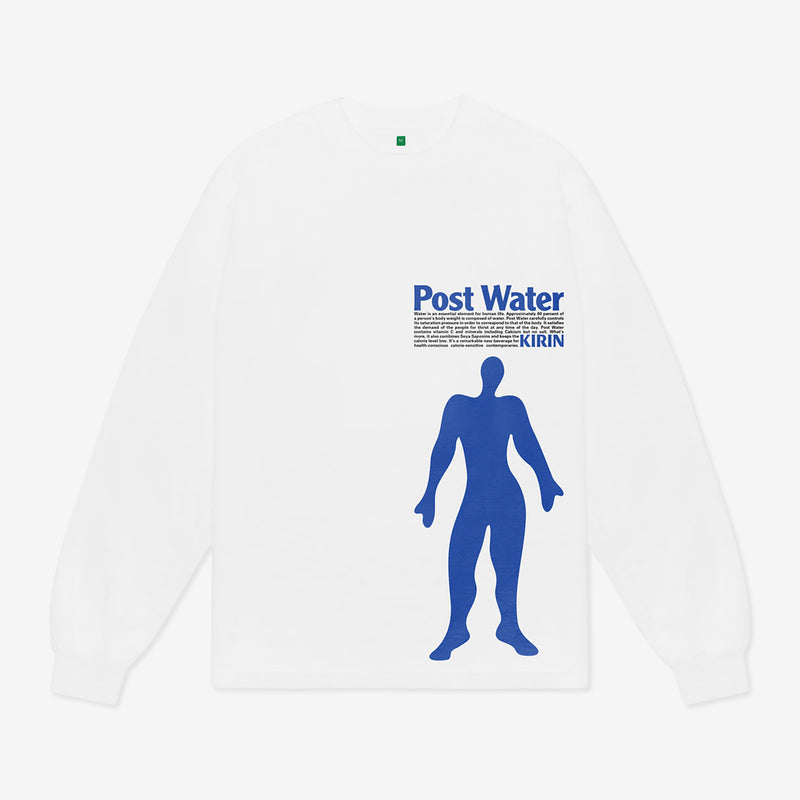 Post Water Longsleeve Shirt White Tees