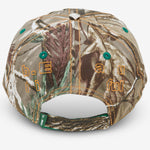 Vapor 6 Panel Hat Brown Real Camo | Orange
