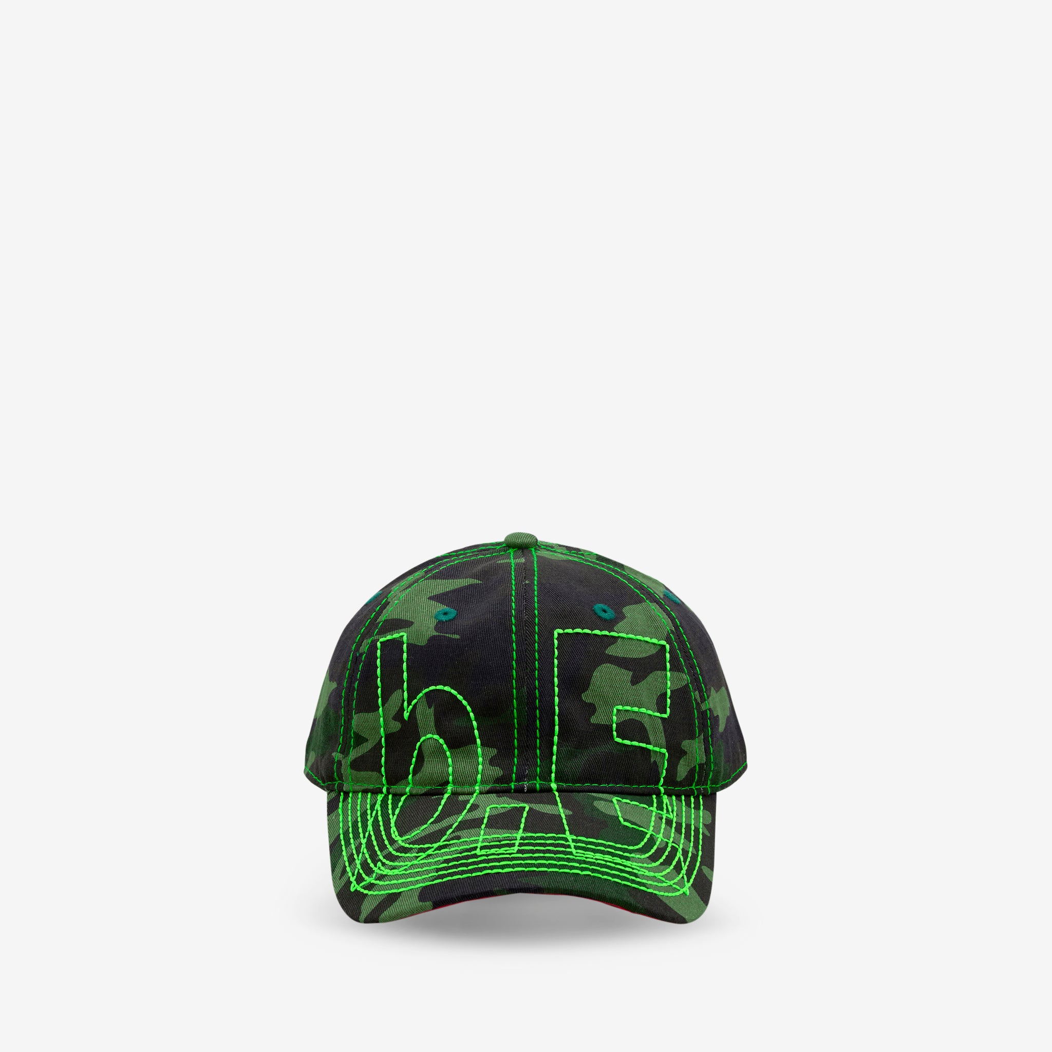 b.Eautiful Vapor 6 Panel Hat Drill Camo