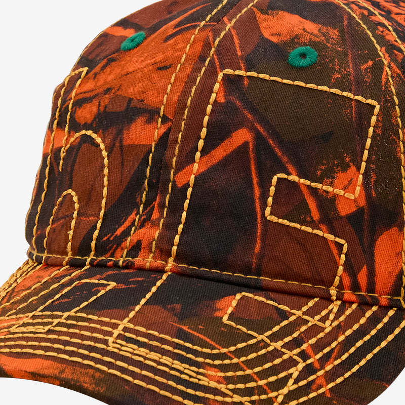 Vapor 6 Panel Hat Fire Camo Headwear
