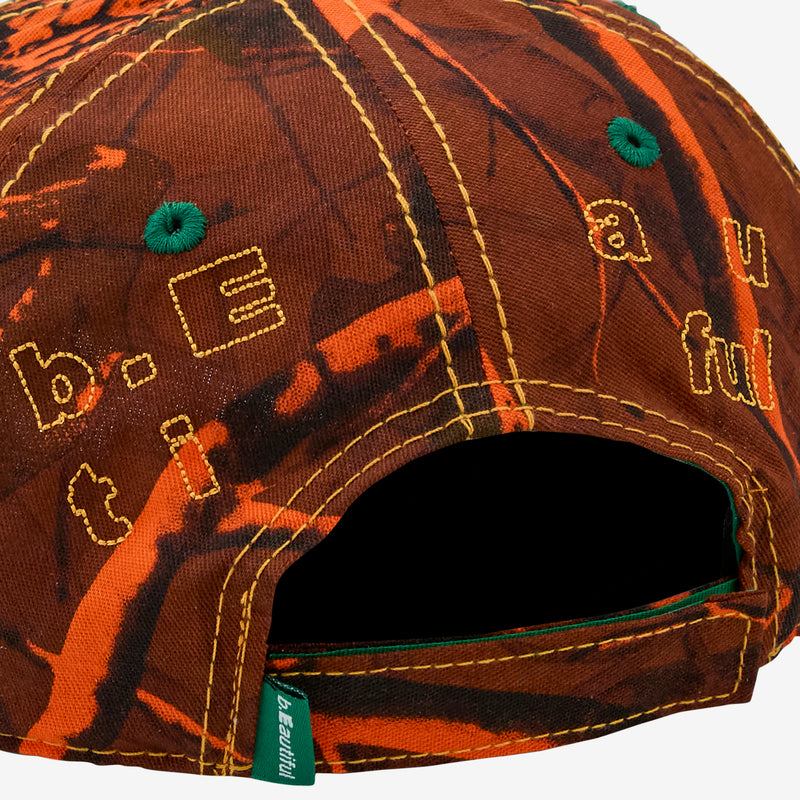 Vapor 6 Panel Hat Fire Camo Headwear