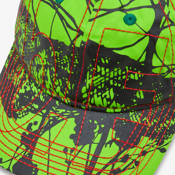 Vapor 6 Panel Hat Ikebana Lime