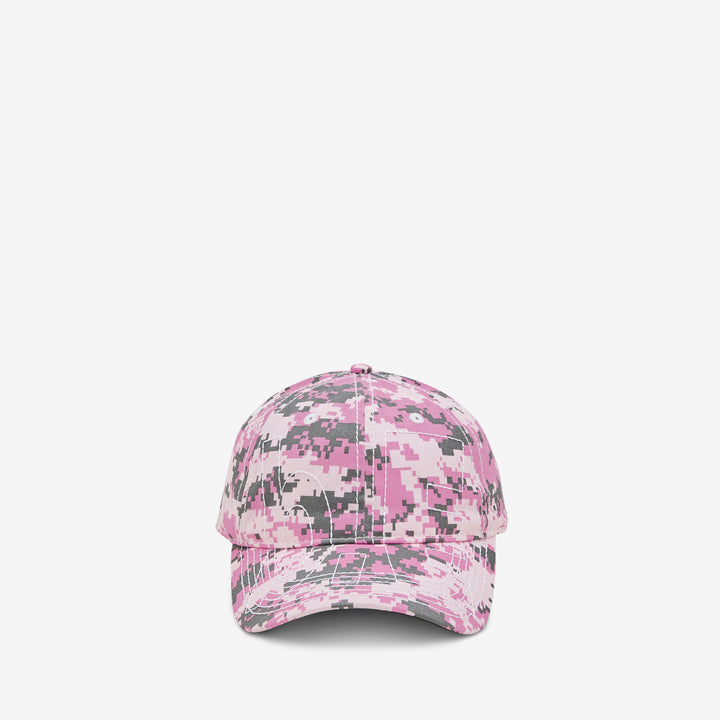 Vapor 6 Panel Hat Pink Digicamo | White Front