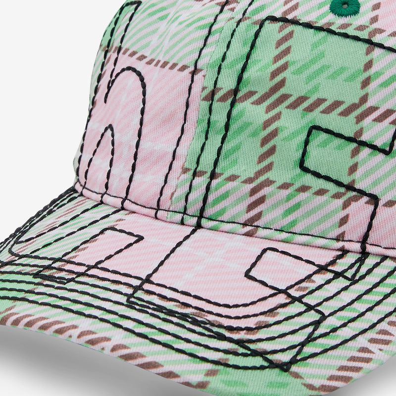 Vapor 6 Panel Hat Sakura Tartan Headwear