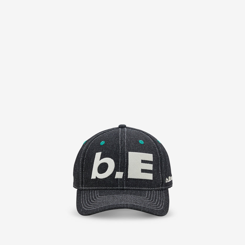 お中元 お歳暮 お年賀 夏 冬 年末年始のご挨拶 ギフト 通販な b.E Hat Black Denim | Off-White – Above The Clouds 帽子