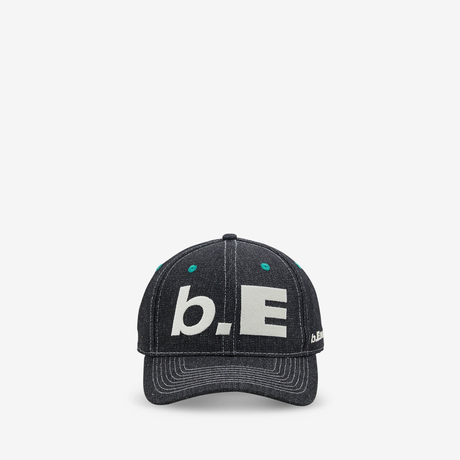 帽子 b.Eautiful Hat (Black Denim / Off-White) b.E Hat Black Denim | Off-White – Above The Clouds