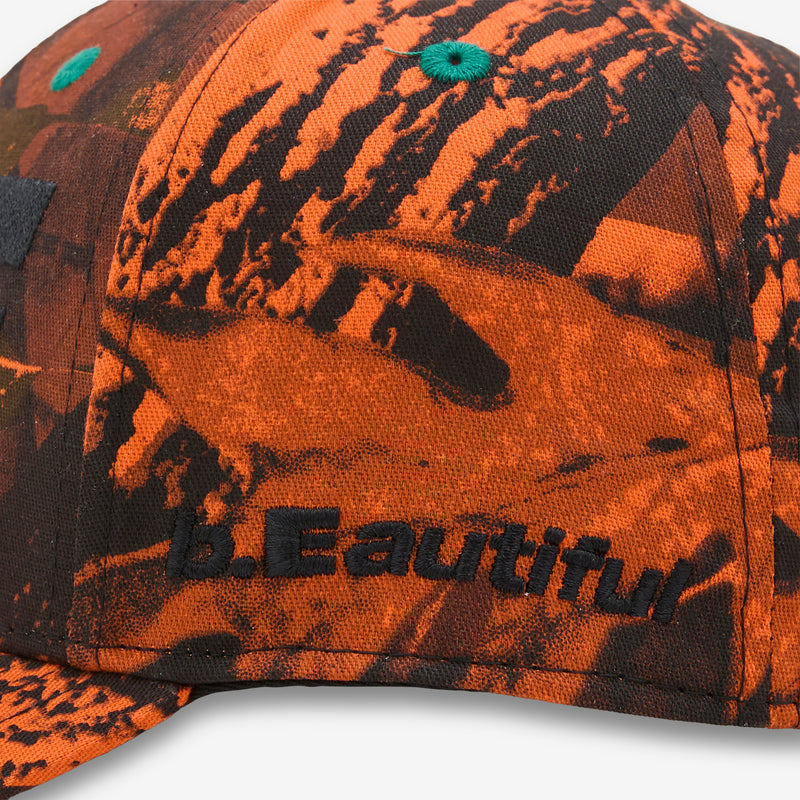 b.E Hat Fire Camo | Black Headwear