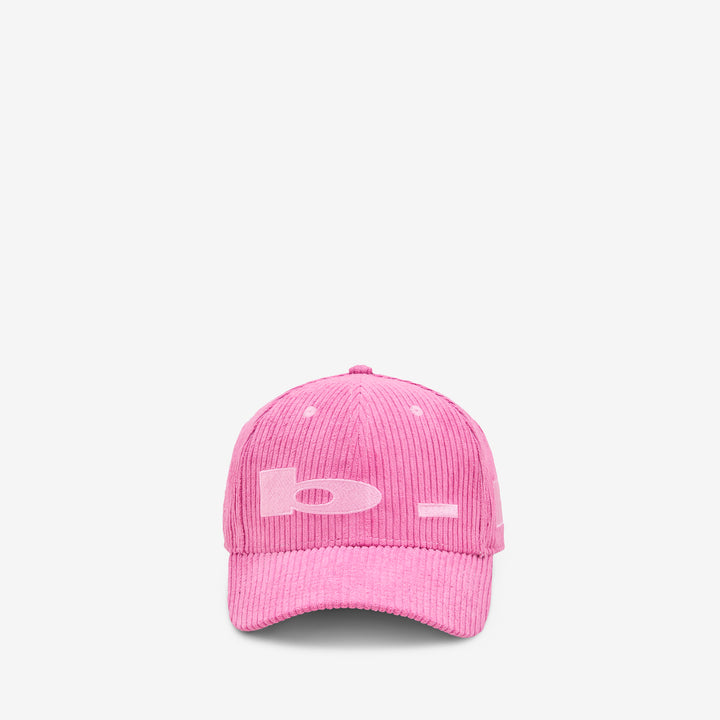 b.E Low Hat Pink Corduroy | Soft Pink Front