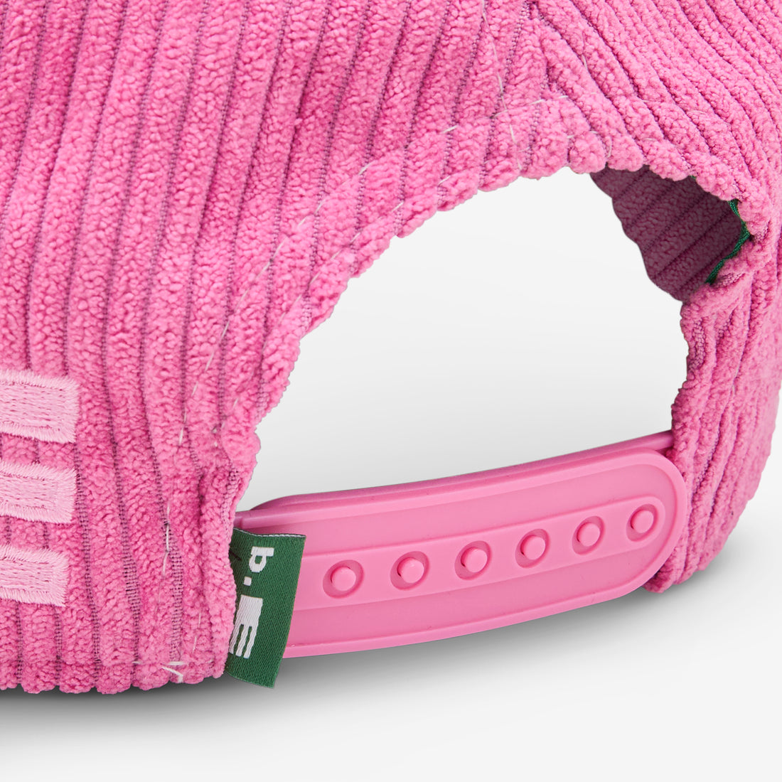 b.E Low Hat Pink Corduroy | Soft Pink Headwear