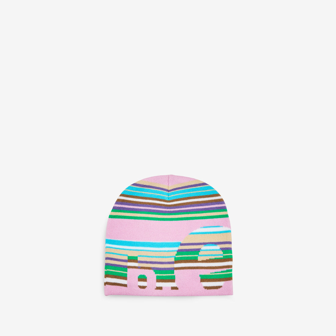 b.e Stripe Beanie Pink | Multi Headwear
