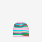 b.e Stripe Beanie Pink | Multi