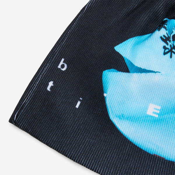 LTTT x Burst Beanie Black | Light Blue Headwear
