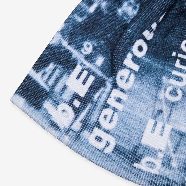 LTTT x Generous Beanie Black | White Headwear