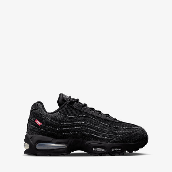Levi's x Air Max 95 OG Black | Anthracite | Gym Red Footwear
