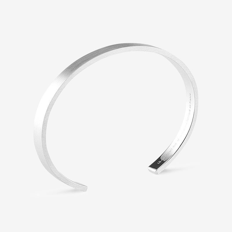 15g Brushed Sterling Silver Ribbon Bracelet