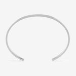 15g Brushed Sterling Silver Ribbon Bracelet