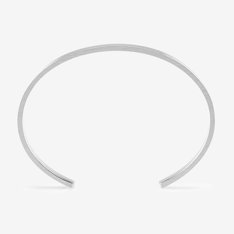 15g Brushed Sterling Silver Ribbon Bracelet Jewellery