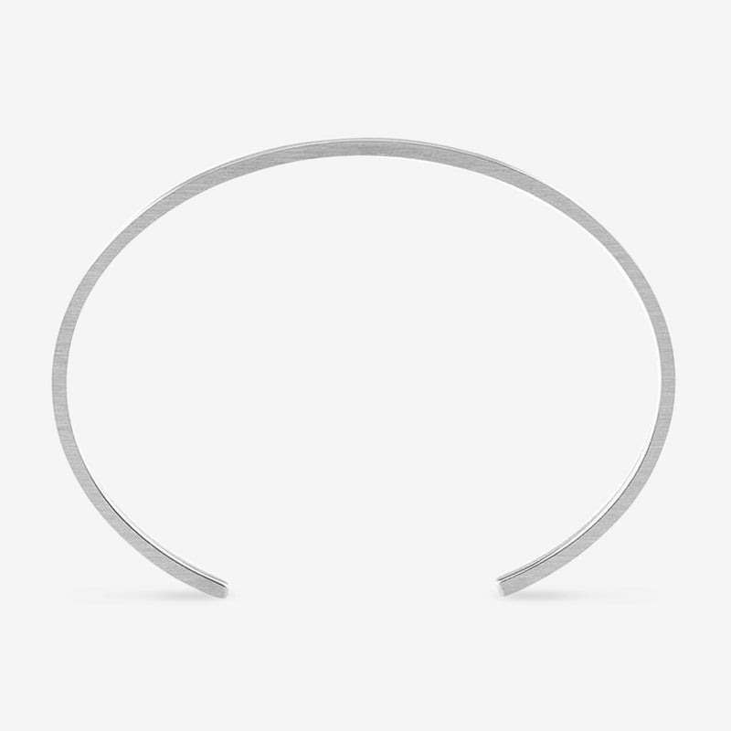 7g Brushed Sterling Silver Ribbon Bracelet Jewellery