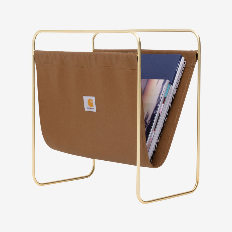 Canvas Magazine Stand Hamilton Brown Lifestyle