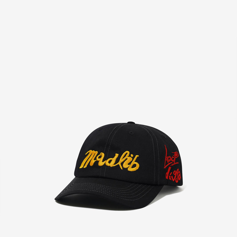 Madlib Alias 6 Panel Cap Black Headwear