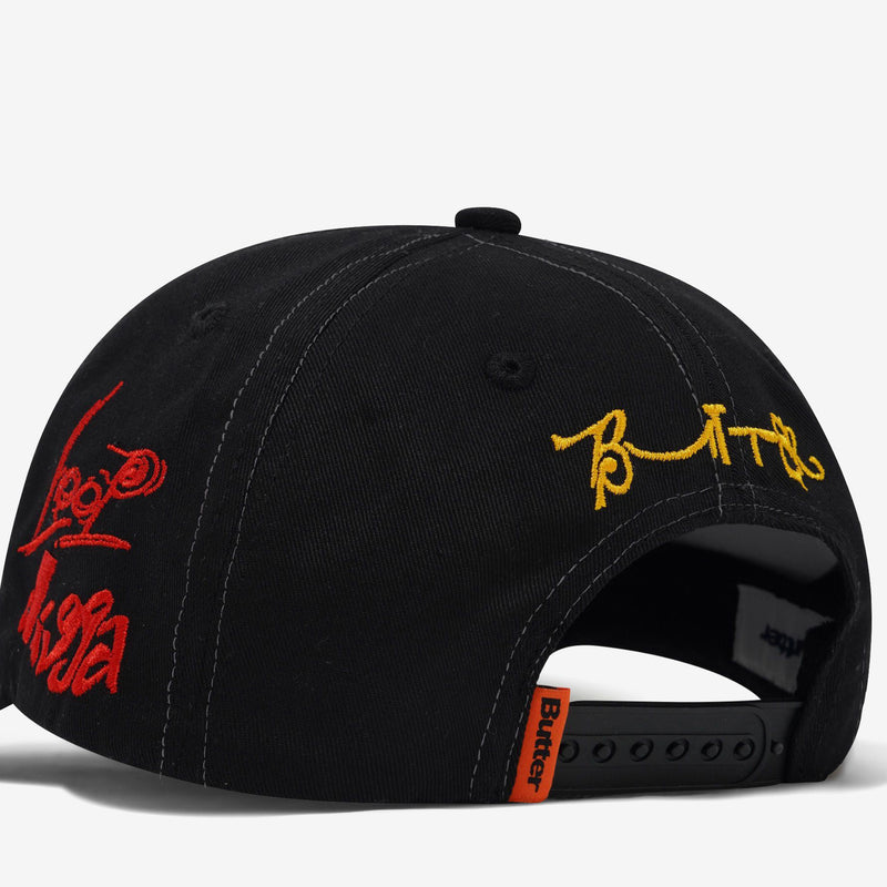 Madlib Alias 6 Panel Cap Black Headwear