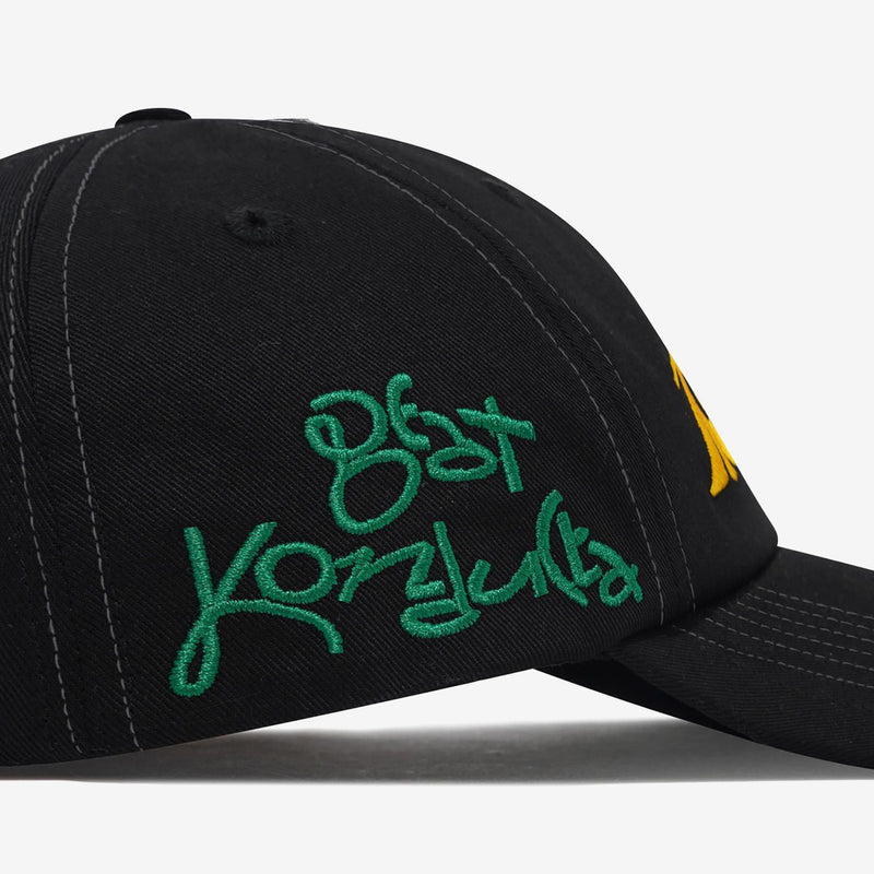 Madlib Alias 6 Panel Cap Black Headwear