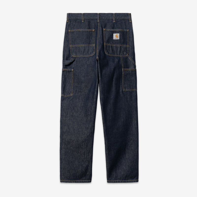 Double Knee Pant Blue Rinsed Pants